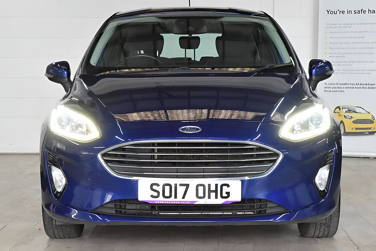 Used 2017 Ford Fiesta Zetec Blue - Interior and Exterior details 2