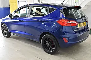Used 2017 Ford Fiesta Zetec Blue - Interior and Exterior details 3
