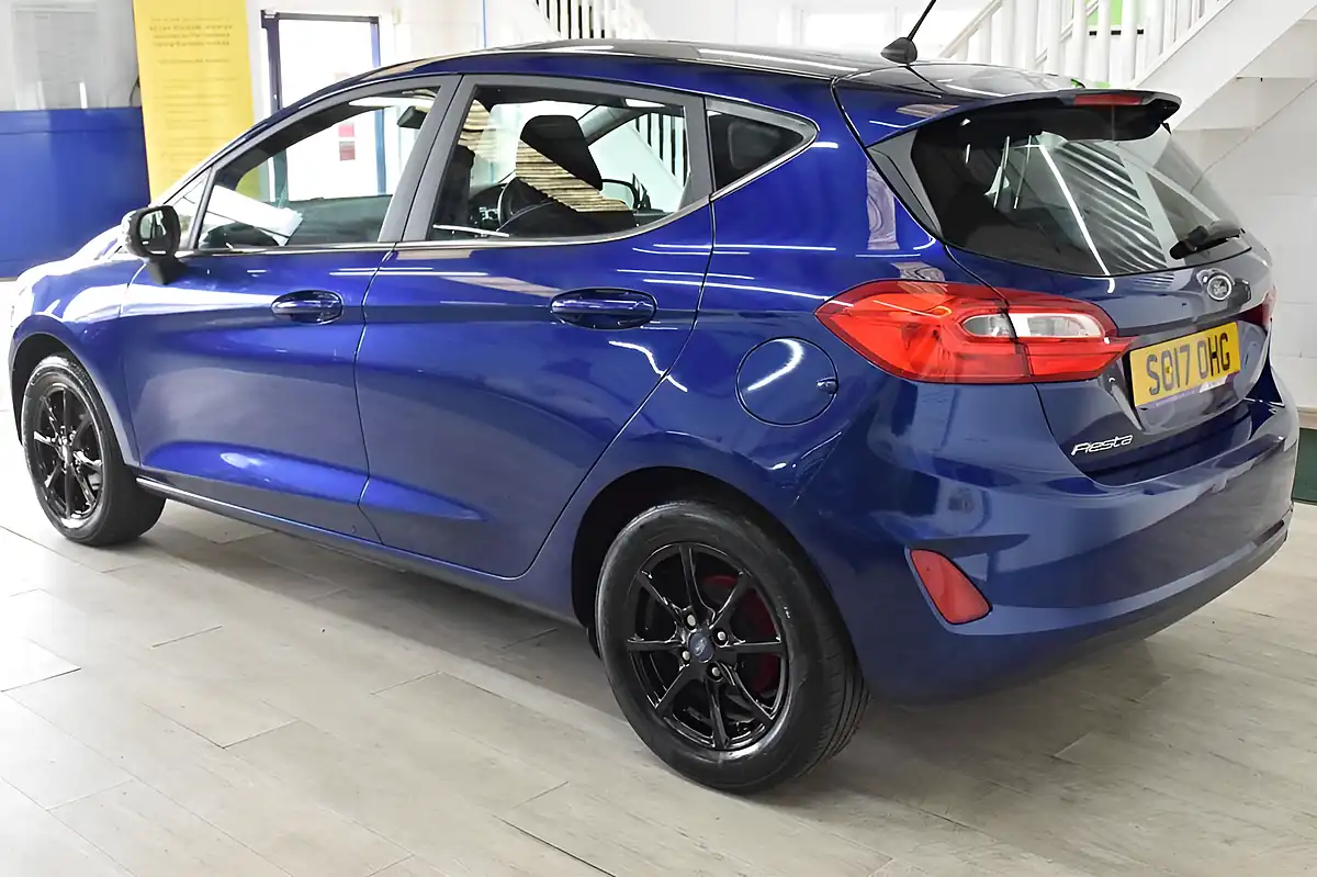 Used 2017 Ford Fiesta Zetec Blue - Interior and Exterior details 3