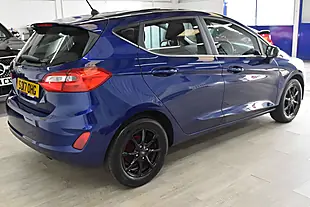 Used 2017 Ford Fiesta Zetec Blue - Interior and Exterior details 4
