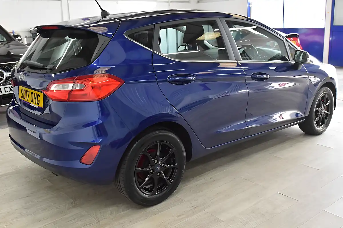 Used 2017 Ford Fiesta Zetec Blue - Interior and Exterior details 4