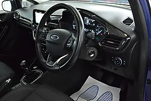 Used 2017 Ford Fiesta Zetec Blue - Interior and Exterior details 9