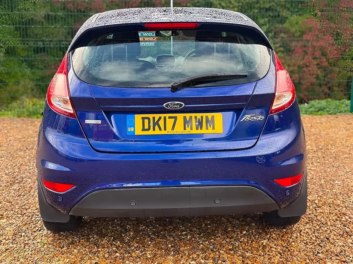 Used 2017 Ford Fiesta Zetec Blue - Interior and Exterior details 13
