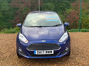 Used 2017 Ford Fiesta Zetec Blue - Interior and Exterior details 2