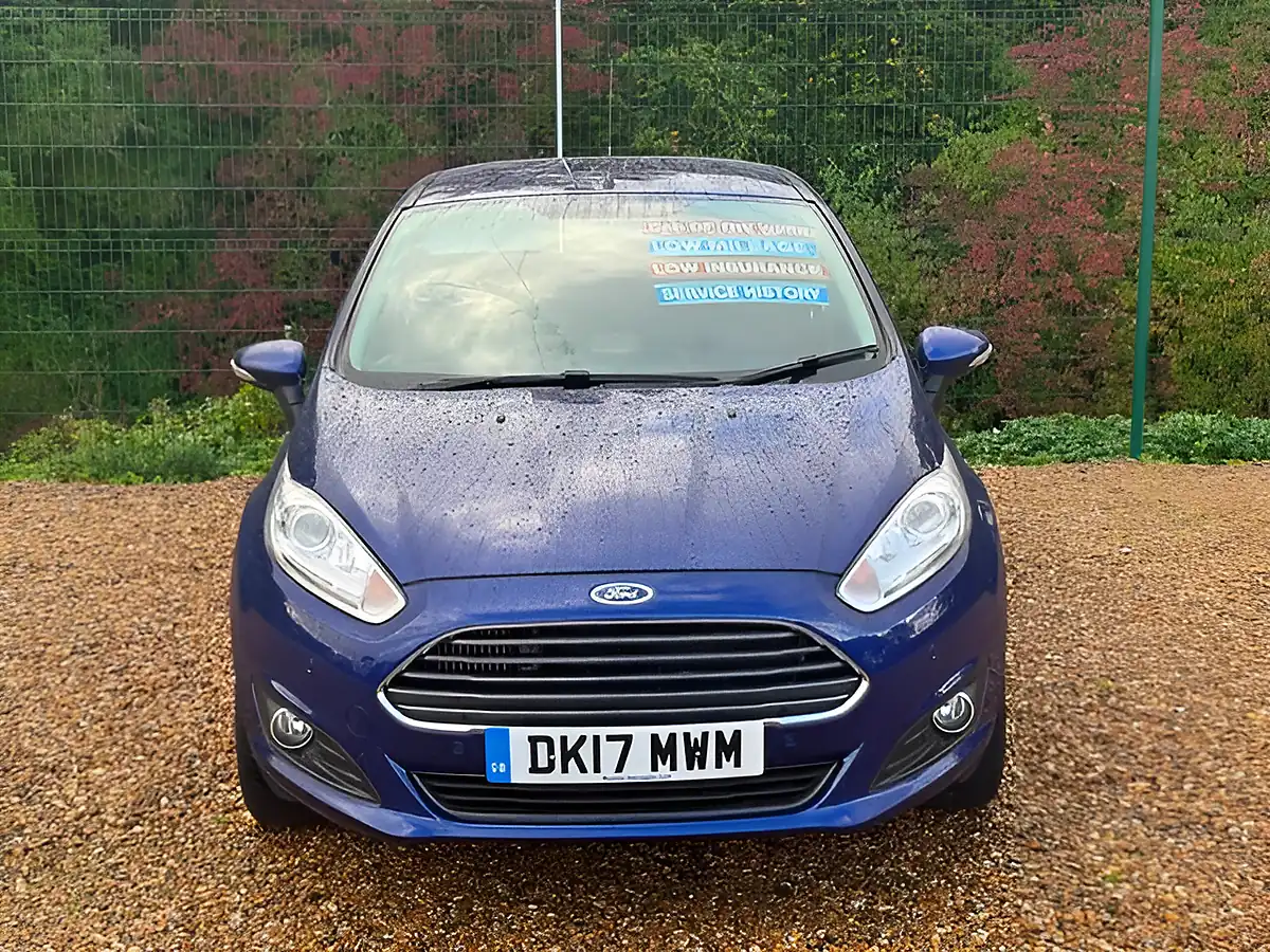 Used 2017 Ford Fiesta Zetec Blue - Interior and Exterior details 2