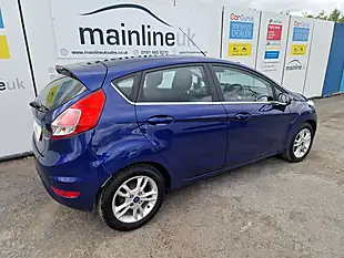 Used 2017 Ford Fiesta Zetec Blue - Interior and Exterior details 14