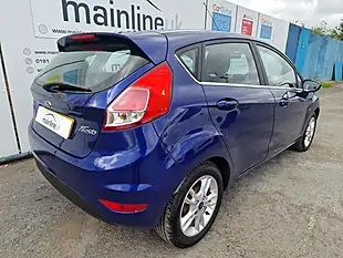Used 2017 Ford Fiesta Zetec Blue - Interior and Exterior details 15