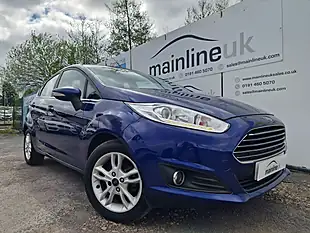 Used 2017 Ford Fiesta Zetec Blue - Interior and Exterior details 2