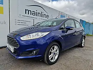 Used 2017 Ford Fiesta Zetec Blue - Interior and Exterior details 4