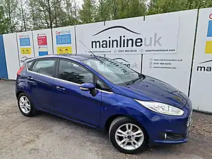 Used 2017 Ford Fiesta Zetec Blue - Interior and Exterior details 6