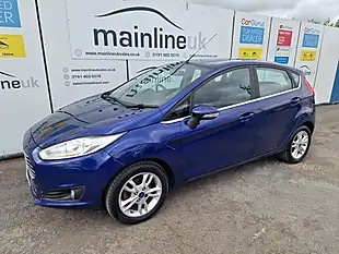 Used 2017 Ford Fiesta Zetec Blue - Interior and Exterior details 9