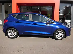 Used 2017 Ford Fiesta Zetec Deep Impact Blue Metallic - Interior and Exterior details 10
