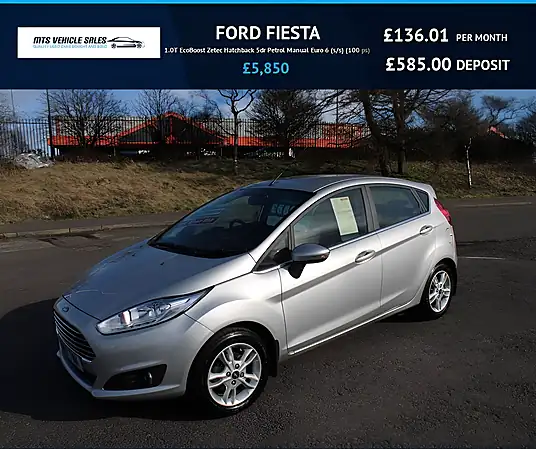 2017 Ford Fiesta Zetec 1.0T