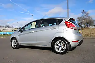 Used 2017 Ford Fiesta Zetec Moonstone Silver Metallic - Interior and Exterior details 10