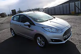 Used 2017 Ford Fiesta Zetec Moonstone Silver Metallic - Interior and Exterior details 4