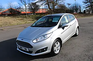 Used 2017 Ford Fiesta Zetec Moonstone Silver Metallic - Interior and Exterior details 6