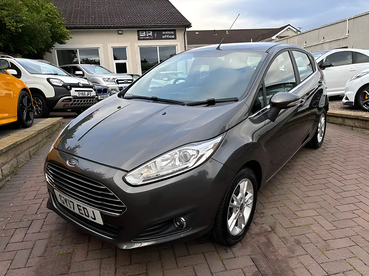 Used 2017 Ford Fiesta Zetec Panther Black - Interior and Exterior details 4