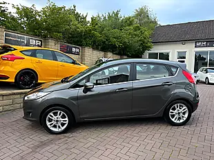 Used 2017 Ford Fiesta Zetec Panther Black - Interior and Exterior details 5