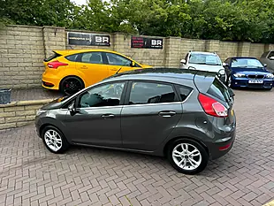 Used 2017 Ford Fiesta Zetec Panther Black - Interior and Exterior details 6