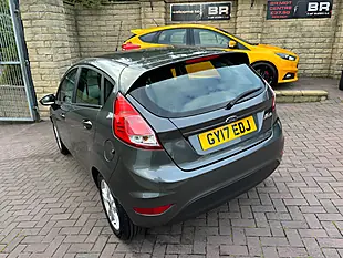 Used 2017 Ford Fiesta Zetec Panther Black - Interior and Exterior details 8
