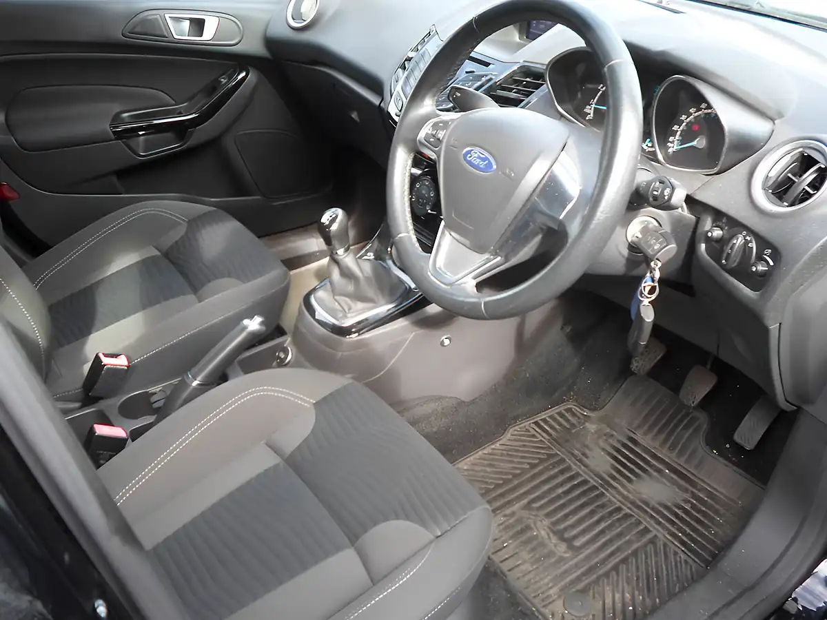 Used 2017 Ford Fiesta Zetec Panther Black - Interior and Exterior details 3