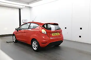 Used 2017 Ford Fiesta Zetec Red - Interior and Exterior details 3