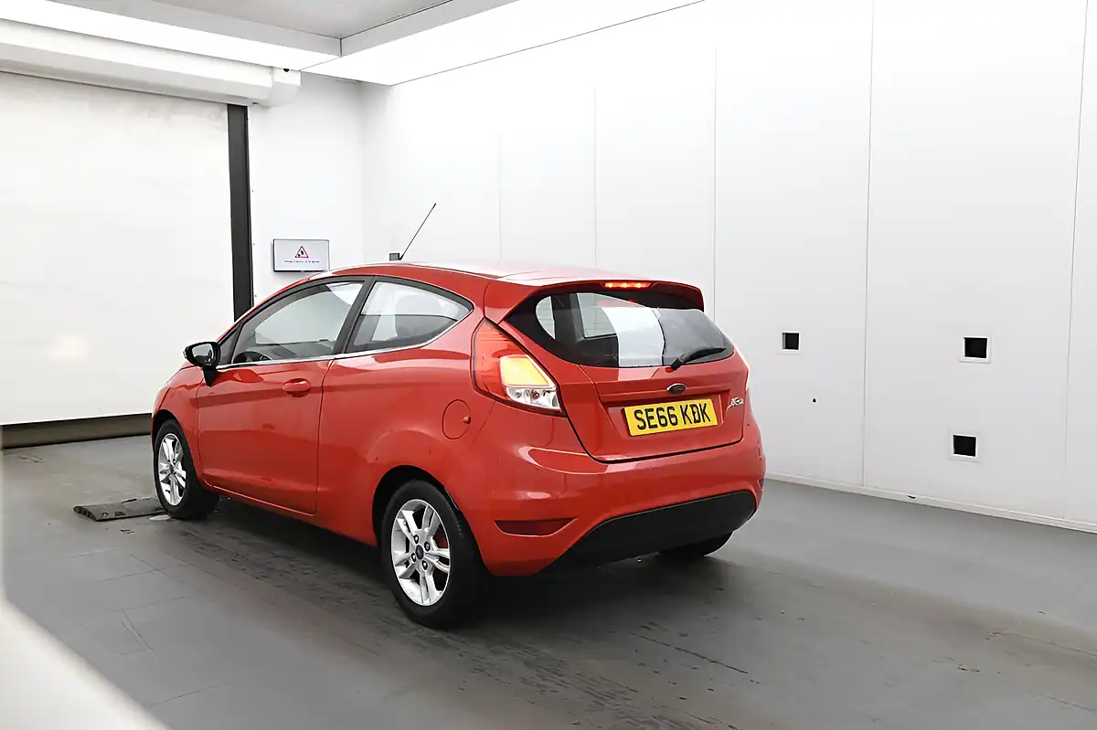 Used 2017 Ford Fiesta Zetec Red - Interior and Exterior details 3