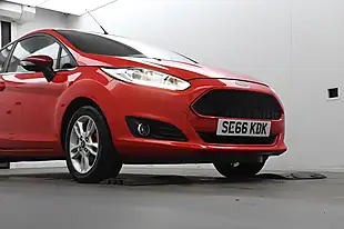 Used 2017 Ford Fiesta Zetec Red - Interior and Exterior details 6