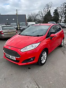Used 2017 Ford Fiesta Zetec Red - Interior and Exterior details 2