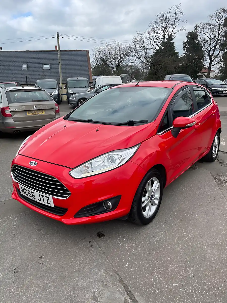 Used 2017 Ford Fiesta Zetec Red - Interior and Exterior details 2