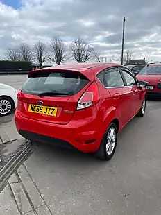 Used 2017 Ford Fiesta Zetec Red - Interior and Exterior details 3