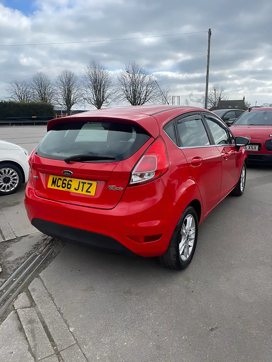 Used 2017 Ford Fiesta Zetec Red - Interior and Exterior details 3