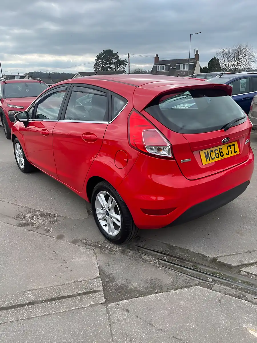 Used 2017 Ford Fiesta Zetec Red - Interior and Exterior details 4