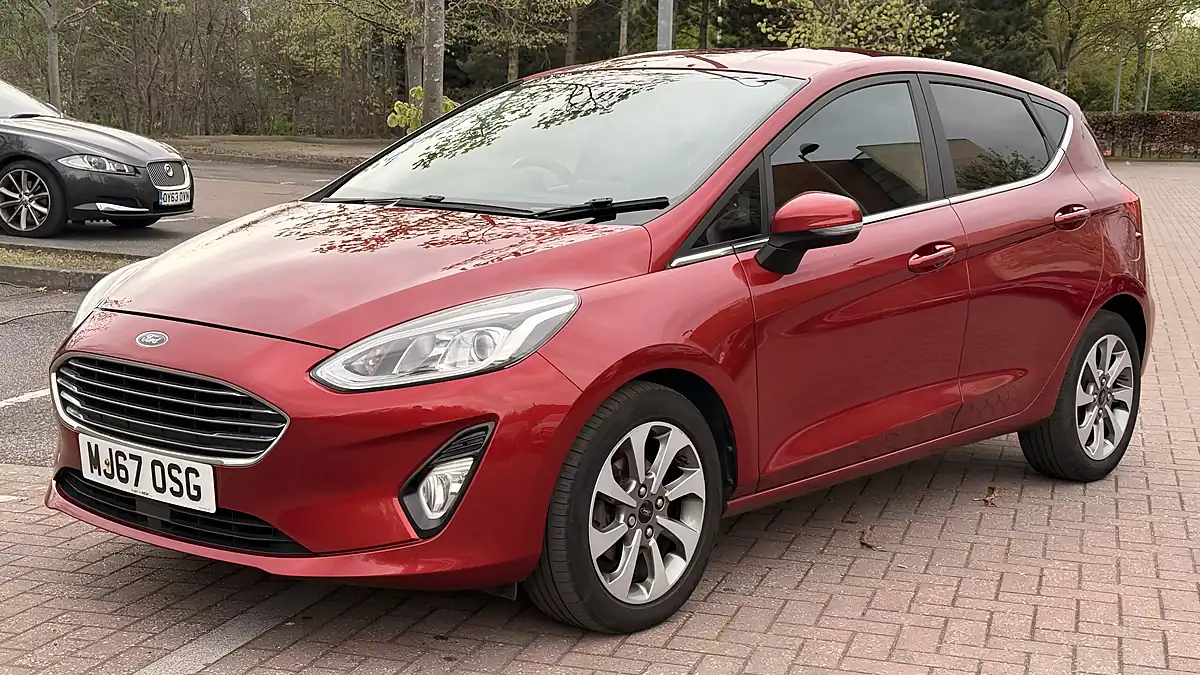 Used 2017 Ford Fiesta Zetec Red - Interior and Exterior details 2