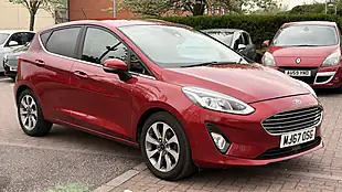 Used 2017 Ford Fiesta Zetec Red - Interior and Exterior details 3