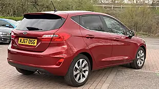Used 2017 Ford Fiesta Zetec Red - Interior and Exterior details 4