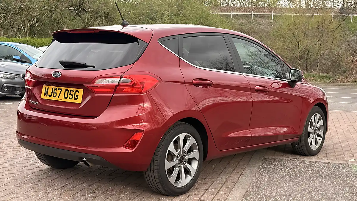 Used 2017 Ford Fiesta Zetec Red - Interior and Exterior details 4