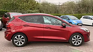 Used 2017 Ford Fiesta Zetec Red - Interior and Exterior details 5