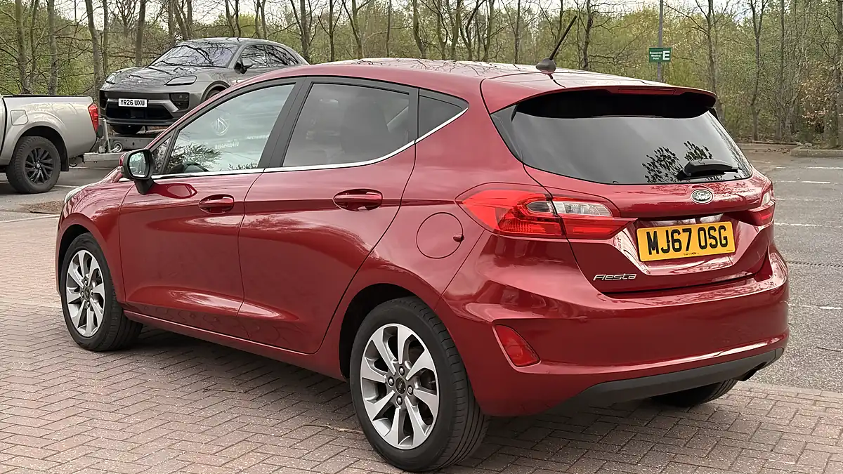 Used 2017 Ford Fiesta Zetec Red - Interior and Exterior details 6