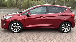 Used 2017 Ford Fiesta Zetec Red - Interior and Exterior details 7