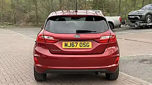 Used 2017 Ford Fiesta Zetec Red - Interior and Exterior details 8