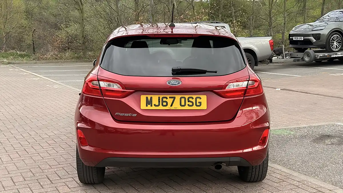 Used 2017 Ford Fiesta Zetec Red - Interior and Exterior details 8