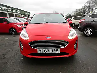 Used 2017 Ford Fiesta Zetec Red - Interior and Exterior details 2