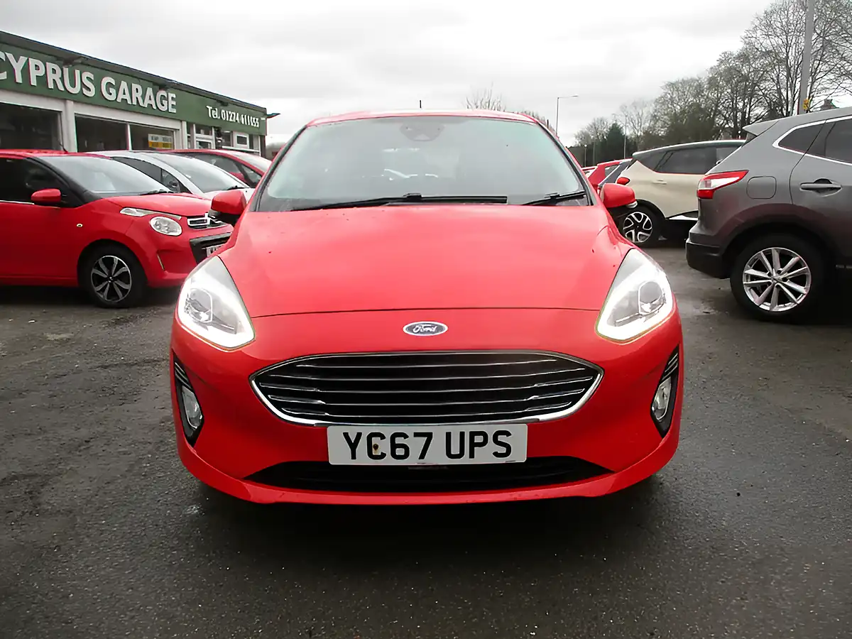 Used 2017 Ford Fiesta Zetec Red - Interior and Exterior details 2
