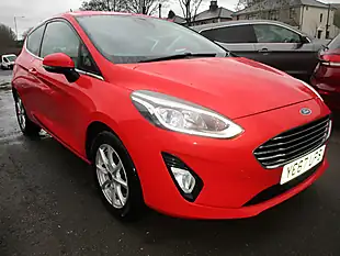 Used 2017 Ford Fiesta Zetec Red - Interior and Exterior details 3