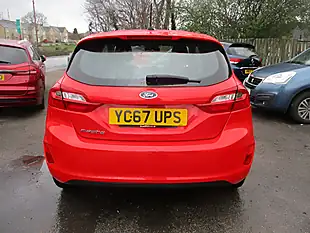 Used 2017 Ford Fiesta Zetec Red - Interior and Exterior details 5
