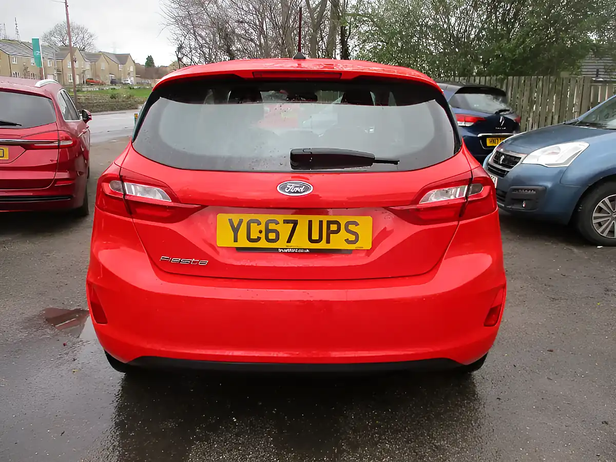 Used 2017 Ford Fiesta Zetec Red - Interior and Exterior details 5