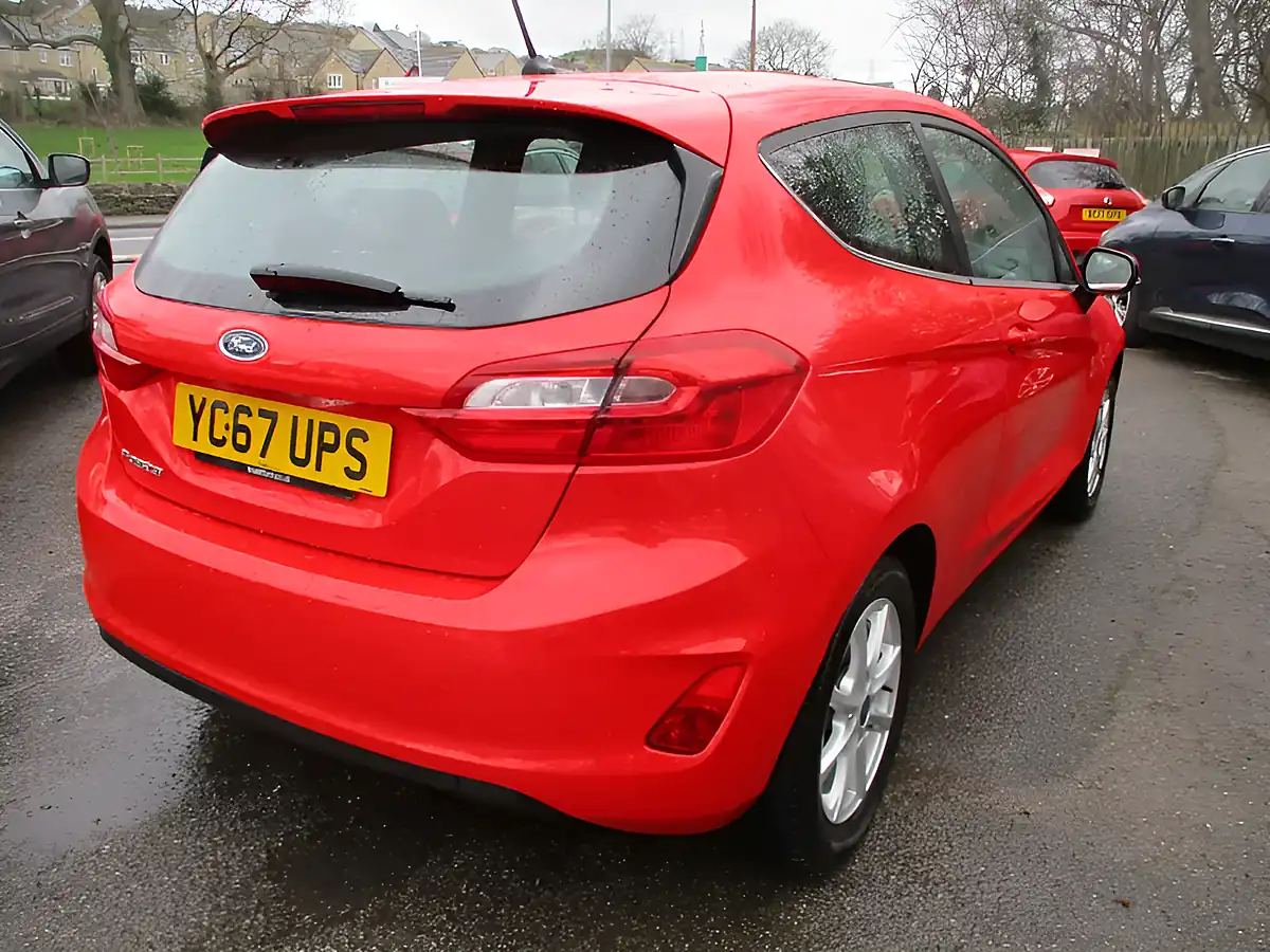 Used 2017 Ford Fiesta Zetec Red - Interior and Exterior details 6