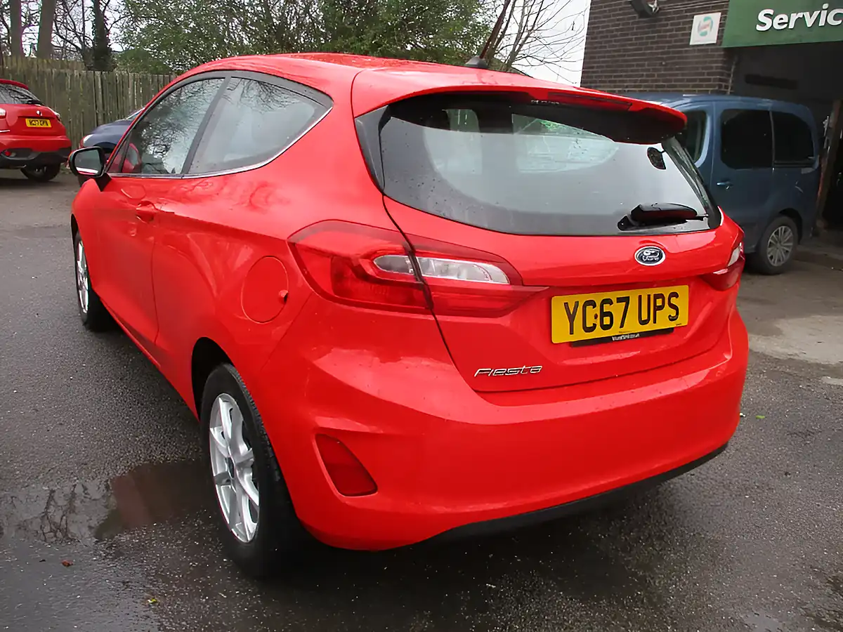 Used 2017 Ford Fiesta Zetec Red - Interior and Exterior details 7