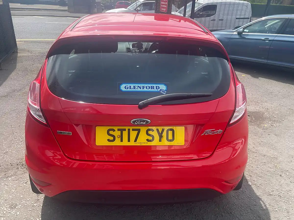 Used 2017 Ford Fiesta Zetec Red - Interior and Exterior details 5
